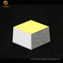 Fireproof Material Interior Decorative Element Collage Acoustic Wall Polyester Fiber